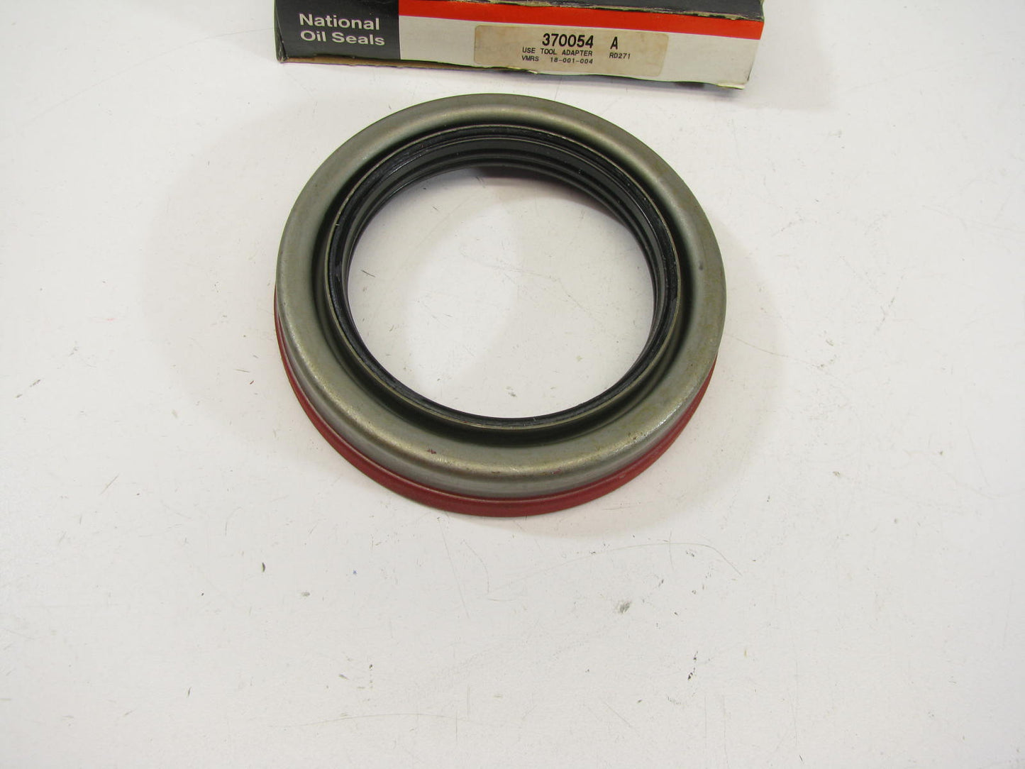 National 370054A Front Wheel Seal - 4.181'' OD X 2.875'' ID X 0.822'' Wide