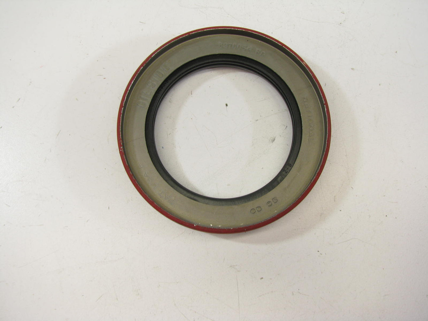 National 370054A Front Wheel Seal - 4.181'' OD X 2.875'' ID X 0.822'' Wide