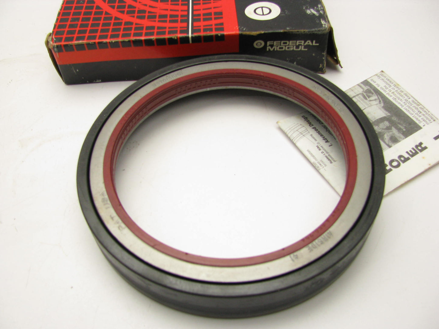 National 370131A Wheel Seal - 5.8920'' OD X 4.5000'' ID X 0.9844'' Wide