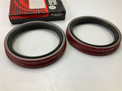 (2) National 370216A Wheel Seal - 6.006'' OD X 4.625'' ID X 1.000'' Wide