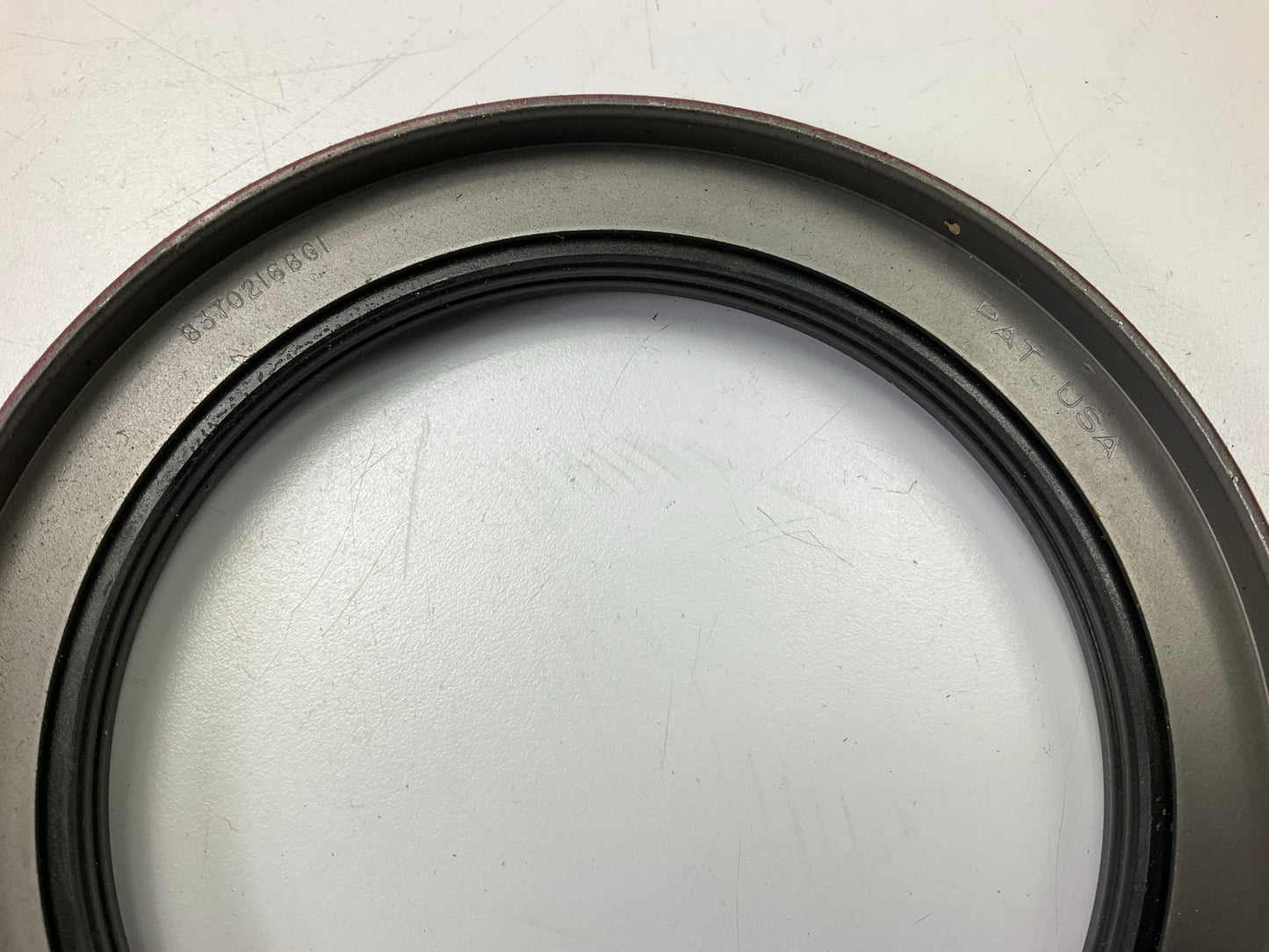 (2) National 370216A Wheel Seal - 6.006'' OD X 4.625'' ID X 1.000'' Wide