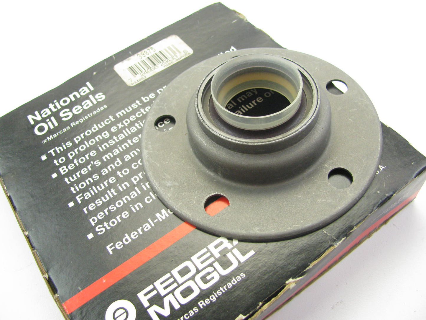 National 39875 Oil Seal - 2.130'' OD X 1.496'' ID X 0.984'' Wide