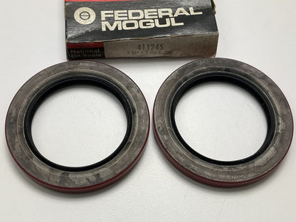 (2) National 411245 Multi-Purpose Seal - 3.505'' OD X 2.437'' ID X 0.375'' Wide