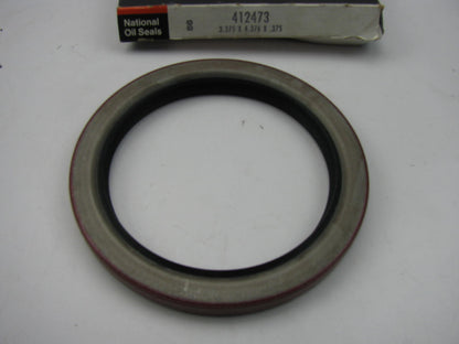 National 412473 Wheel Seal - 4.376'' OD X 3.375'' ID X 0.375'' Wide
