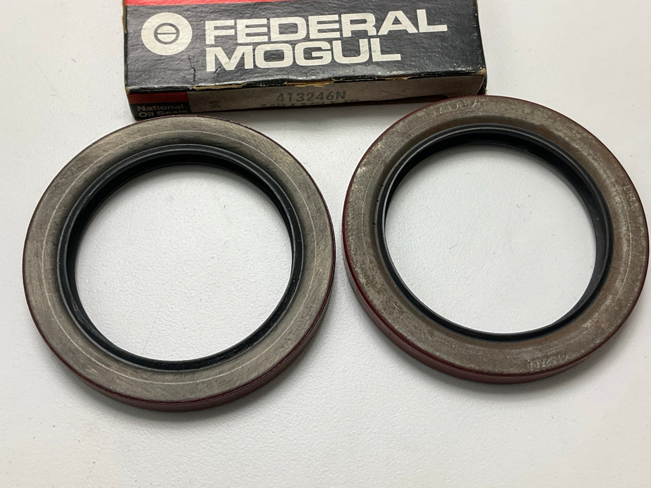 (2) National 413246N Multi-Purpose Seal - 3.256'' OD X 2.375'' ID X 0.375'' Wide