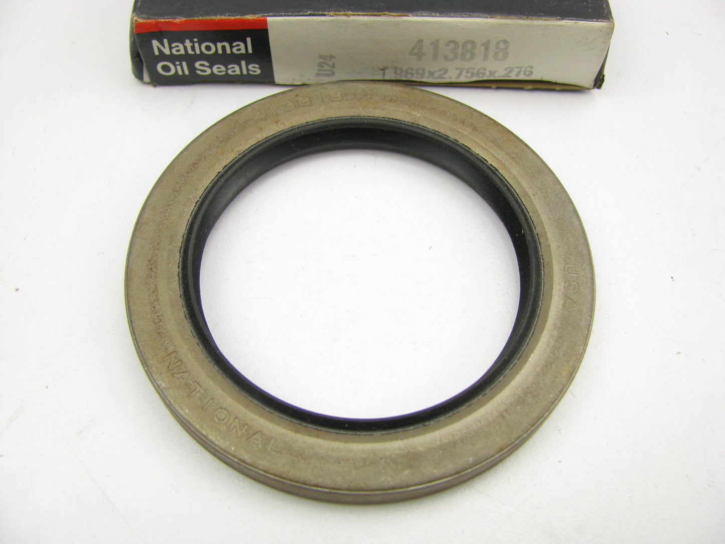 National 413818 Wheel Oil Seal - 2.756'' OD X 1.969'' ID X 0.276'' Wide