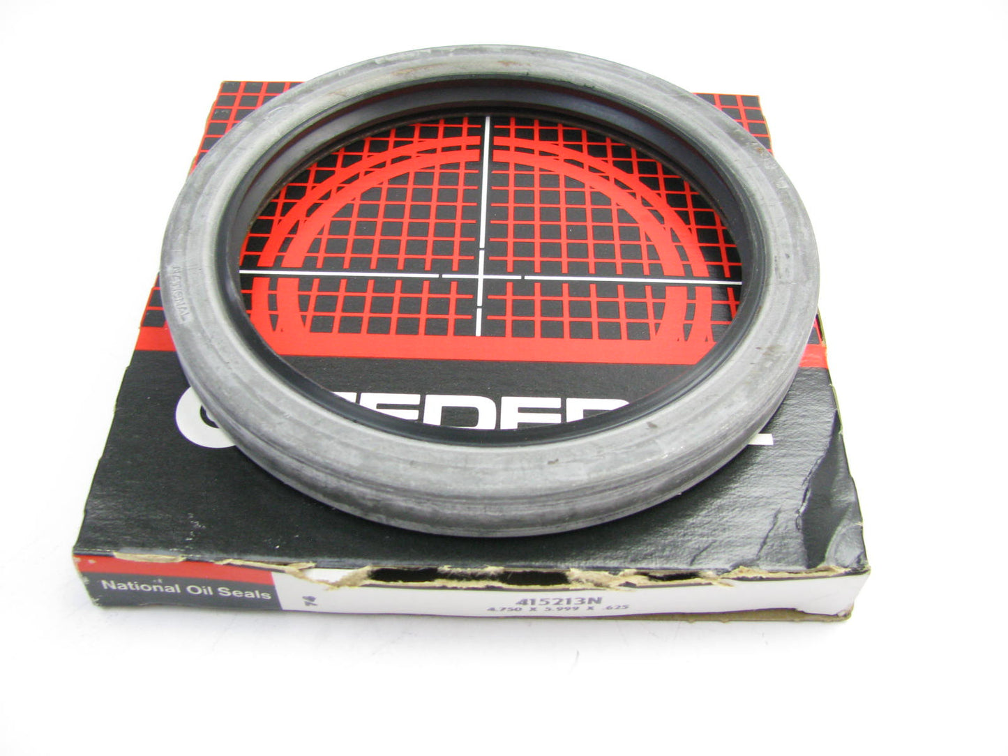 National 415213N Wheel Seal - 5.999'' OD X 4.750'' ID X 0.625'' Wide
