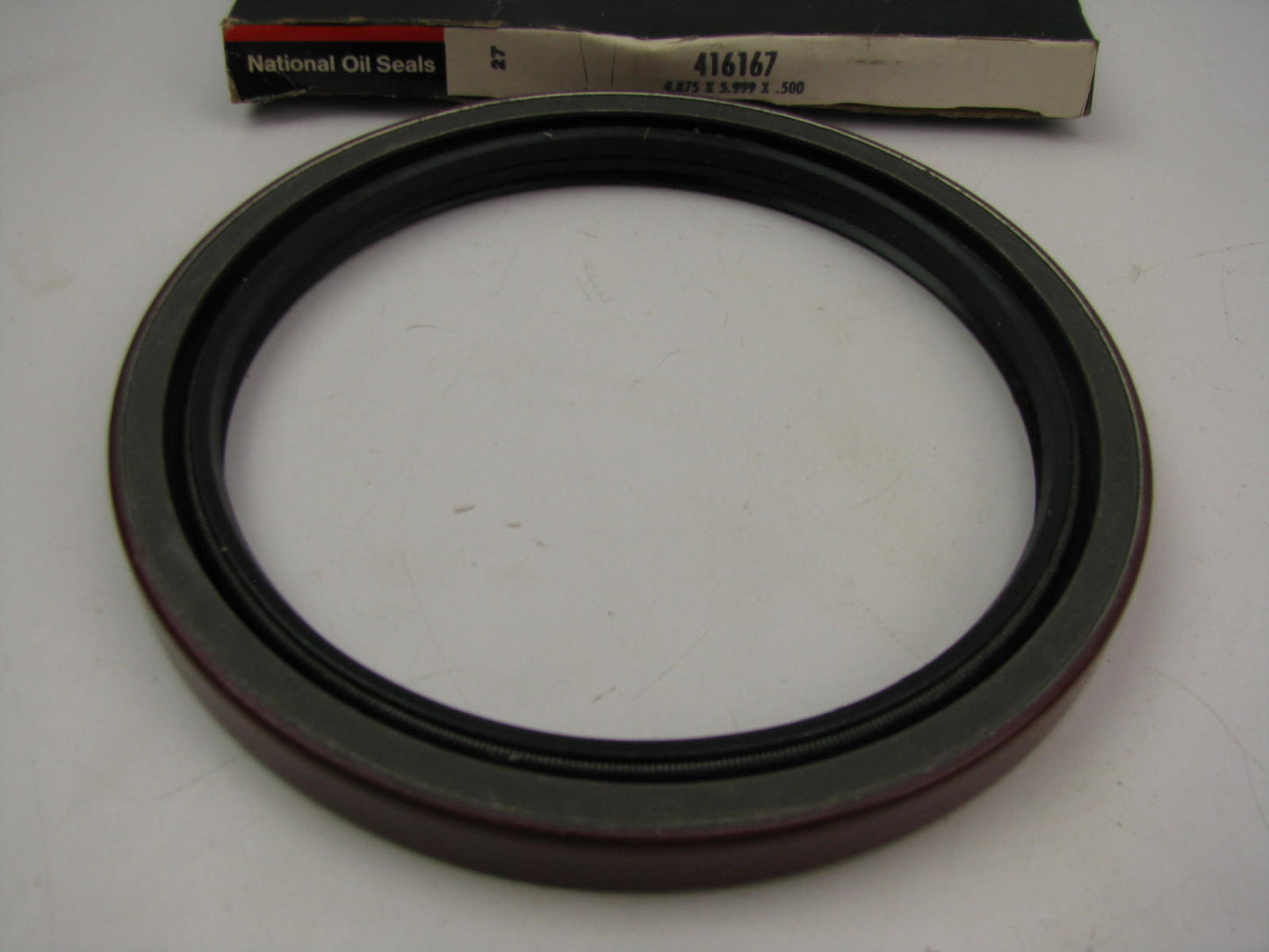 National 416167 Seal - 4.999'' OD X 4.875'' ID X 0.500'' Wide (4-7/8'' Shaft)