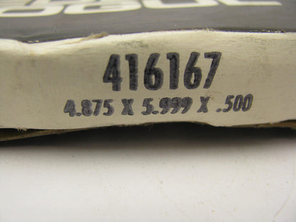 National 416167 Wheel Seal - 4.999'' OD X 4.875'' ID X 0.500'' Wide
