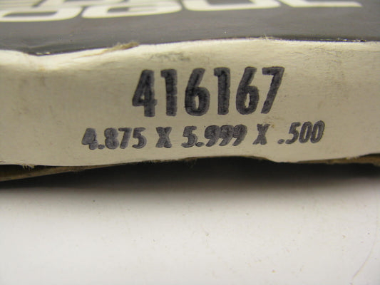 National 416167 Seal - 4.999'' OD X 4.875'' ID X 0.500'' Wide (4-7/8'' Shaft)