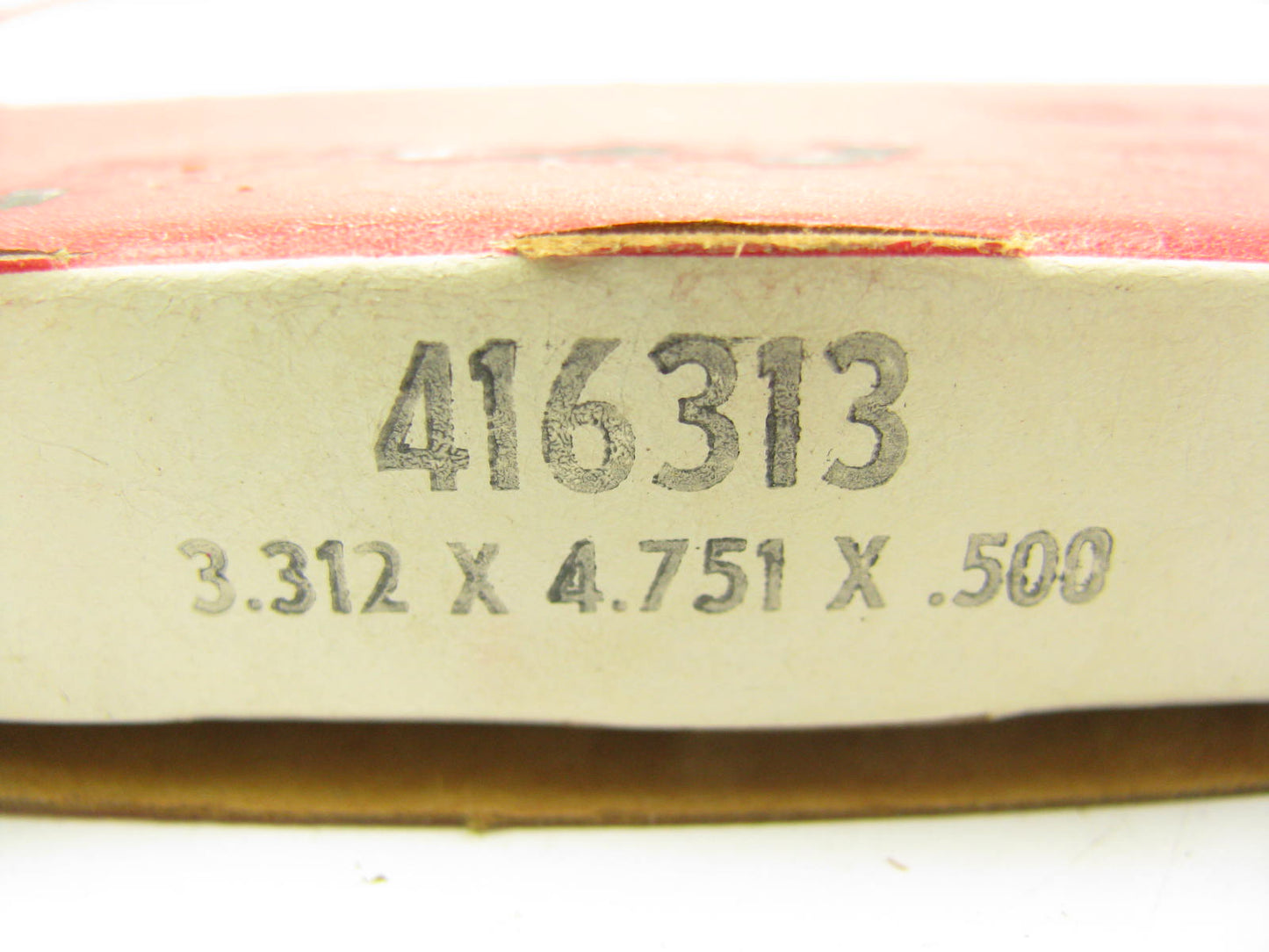 National 416313 Wheel Seal - 4.751'' OD X 3.312'' ID X 0.500'' Wide