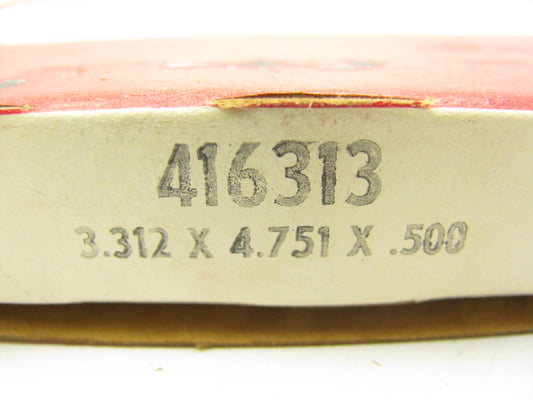 National 416313 Wheel Seal - 4.751'' OD X 3.312'' ID X 0.500'' Wide