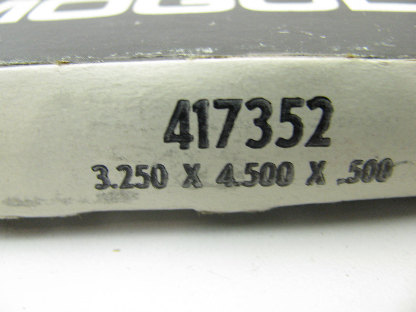 National 417352 Wheel Seal - 4.500'' OD X 3.250'' ID X 0.500'' Wide