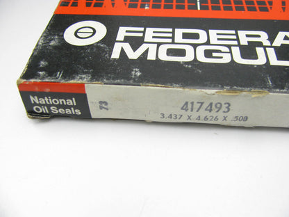 National 417493 Oil Seal - 4.626'' OD X 3.437'' ID X 0.500'' Wide