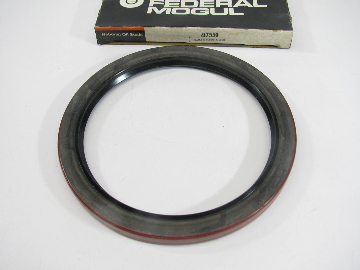 National 417550 Industrial Oil Seal - 6.500'' OD X 5.312'' ID X 0.500'' Wide
