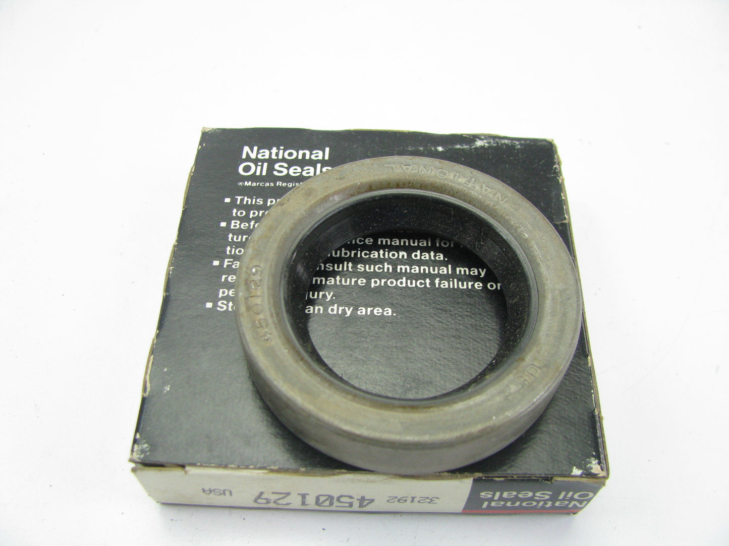 National 450129 Oil Seal - 2.062'' OD X  1.312'' ID X  0.437'' WIDE
