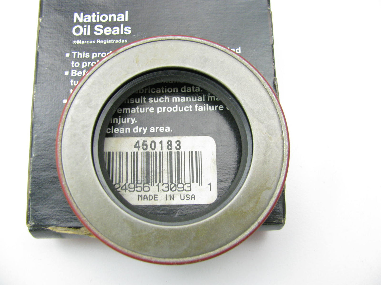 National 450183 Wheel Oil Seal 2.756 OD X 1.750 ID X .500 W