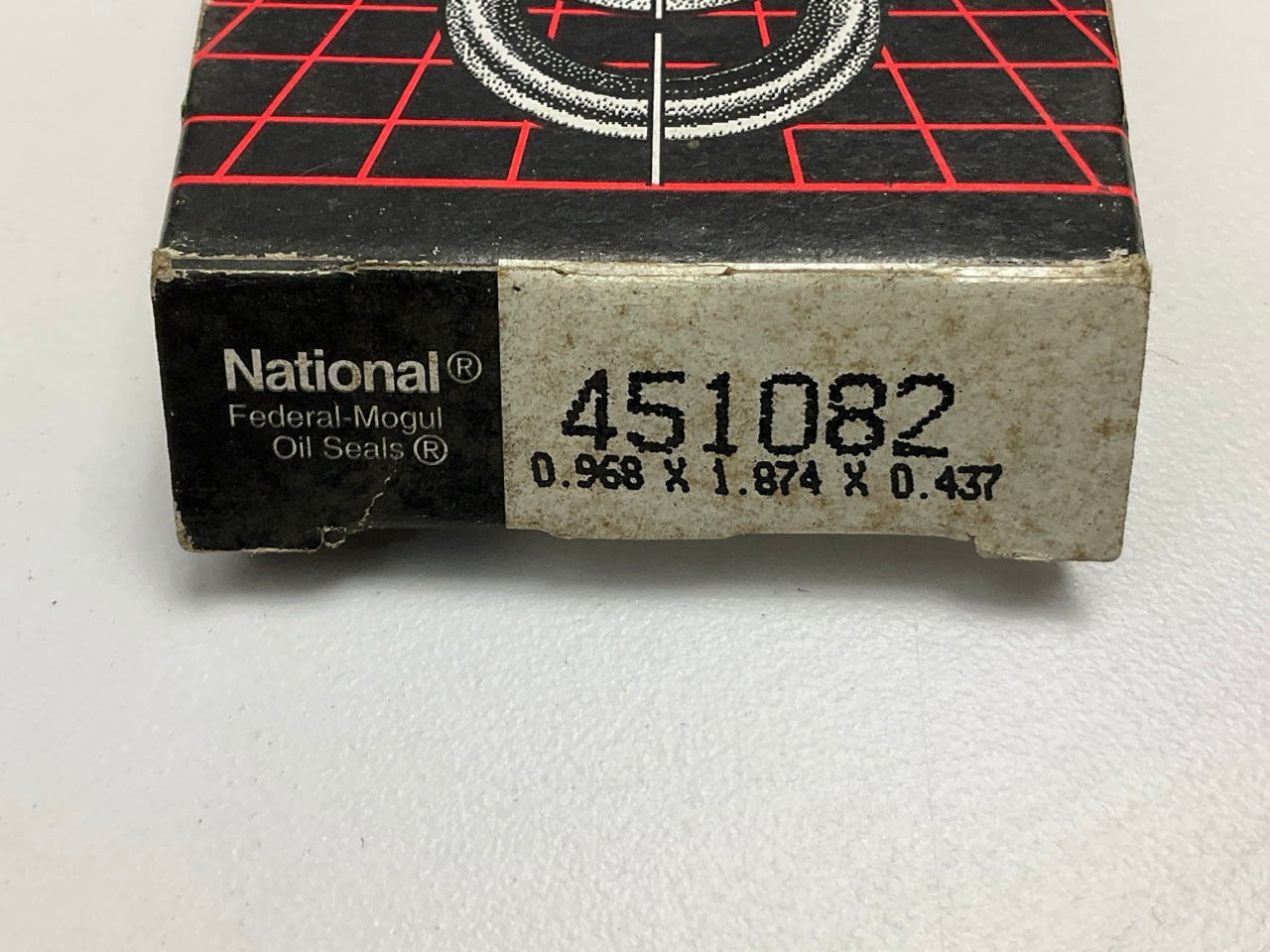 National 451082 Wheel Oil Seal - 1.878'' OD X 0.968'' ID X 0.437'' Wide