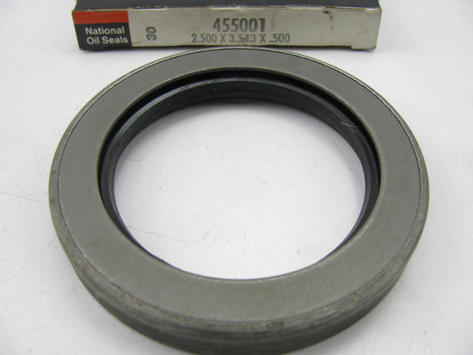 National 455001 Oil Seal - 3.543'' OD X 2.500'' ID X 0.500'' Wide