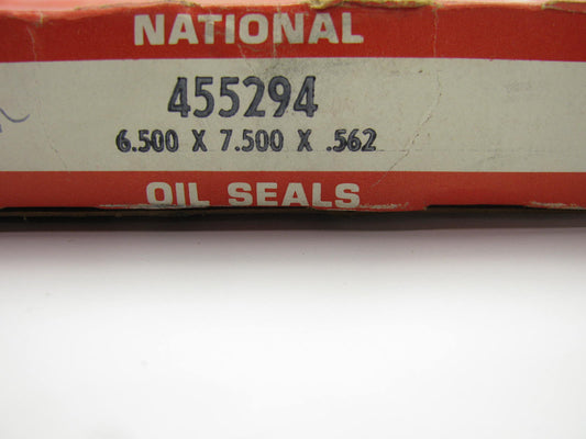 National 455294 Oil Seal - 6.500 X 7.500 X .562 - 64994