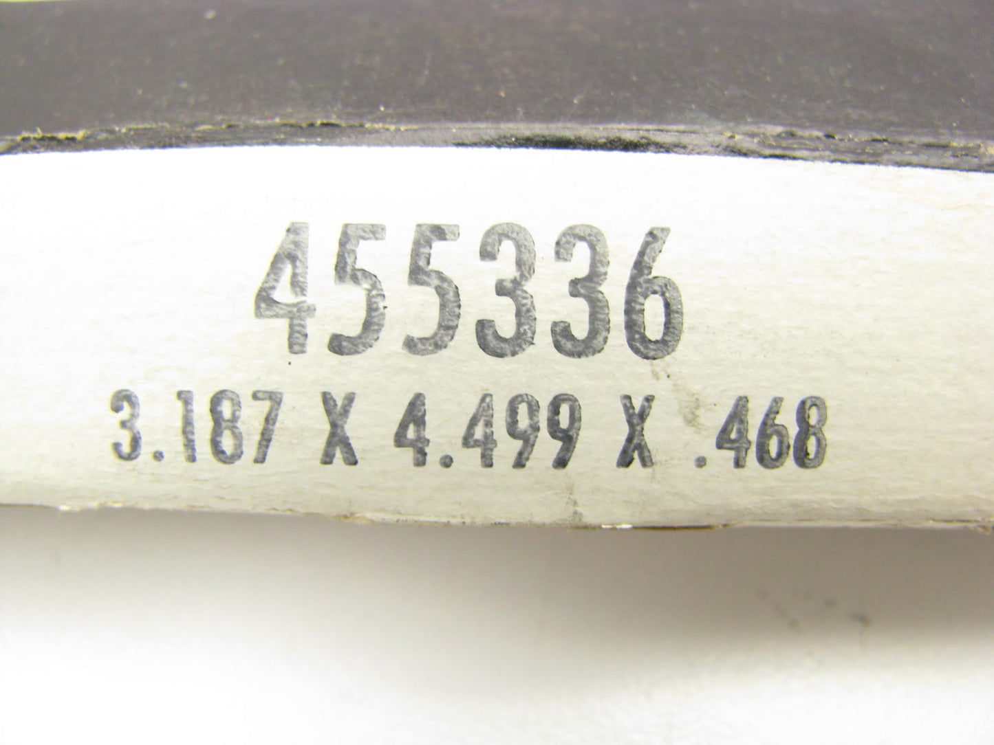 National 455336 Rear Inner Wheel Seal - 4.499'' OD X 3.187'' ID X 0.468'' Wide