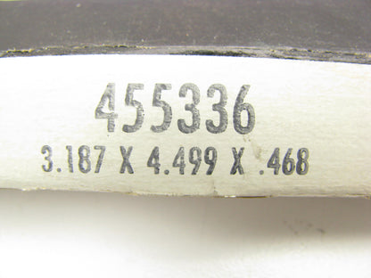 National 455336 Rear Inner Wheel Seal - 4.499'' OD X 3.187'' ID X 0.468'' Wide