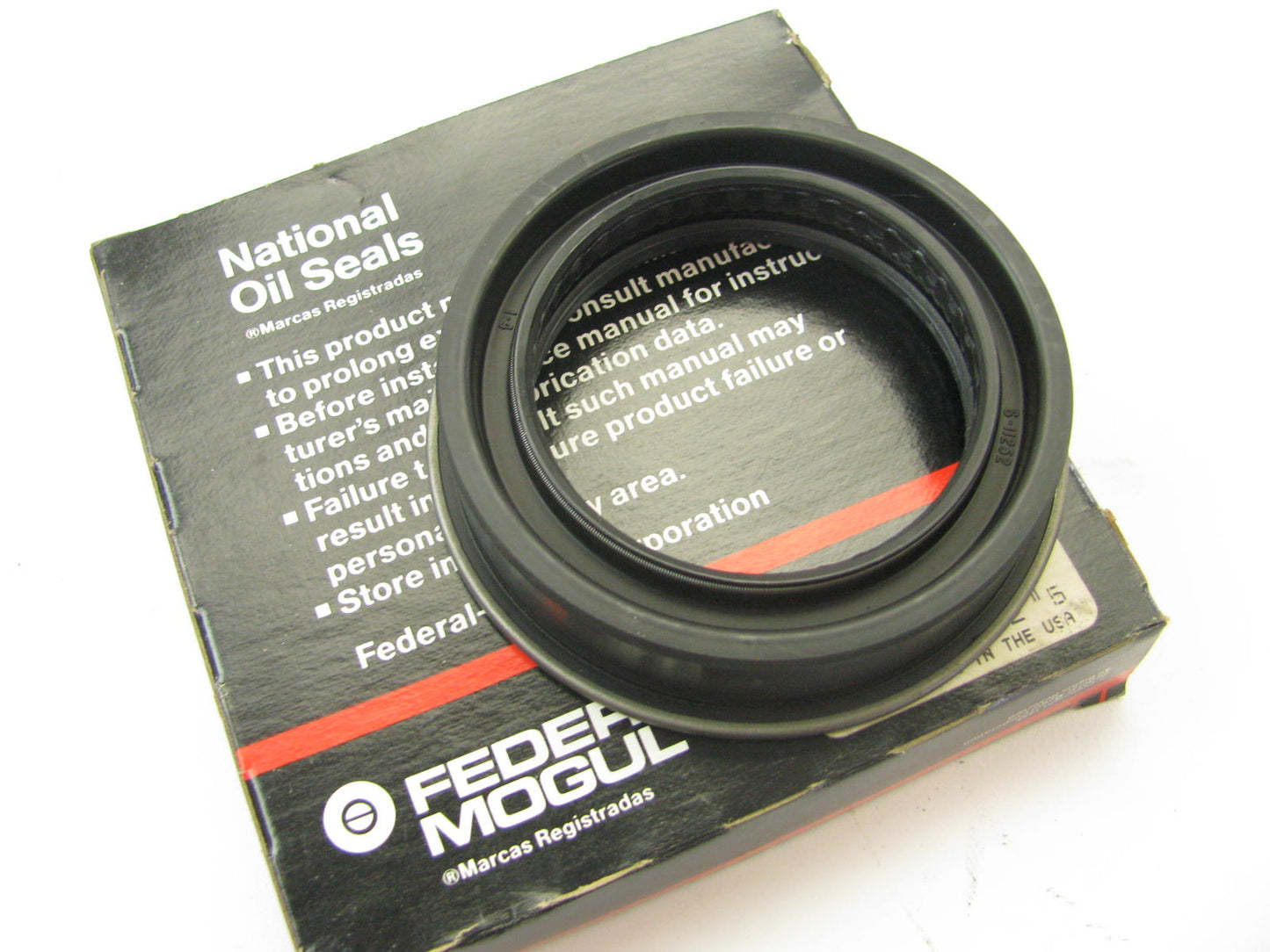 National 4561V Oil Seal - 3.439'' OD X 2.503'' ID X 0.709'' Wide