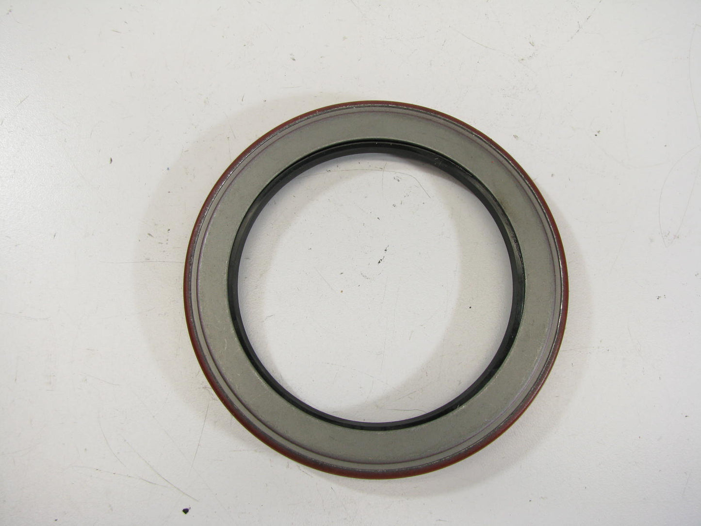 National 456648 Rear Inner Wheel Seal - 4.501'' OD X 3.312'' ID X 0.468'' Wide