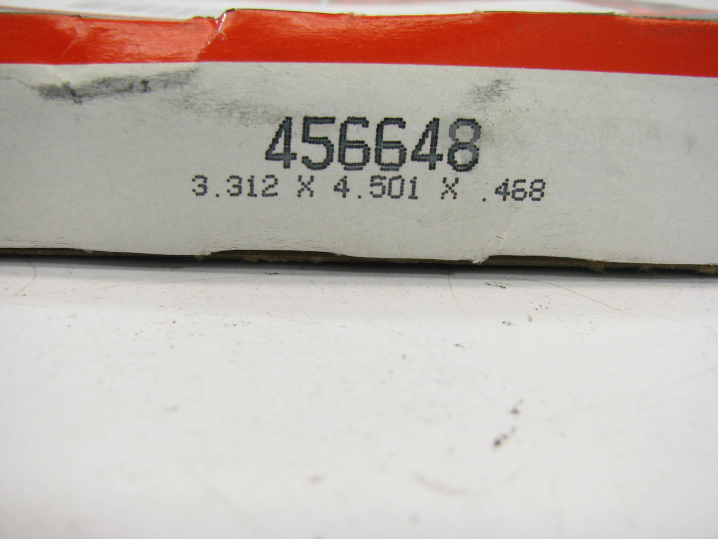 National 456648 Rear Inner Wheel Seal - 4.501'' OD X 3.312'' ID X 0.468'' Wide