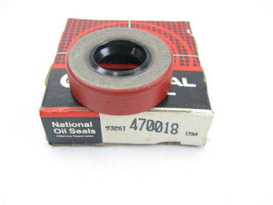 National 470018 Oil Seal - 1.256'' OD X 0.625'' ID X 0.252'' WIDTH