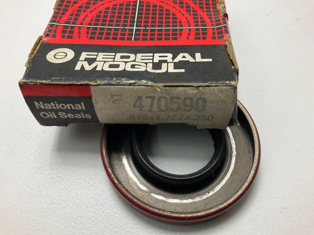 National 470590 Multi-Purpose Seal - 1.756'' OD X 0.875'' ID X 0.250'' Wide