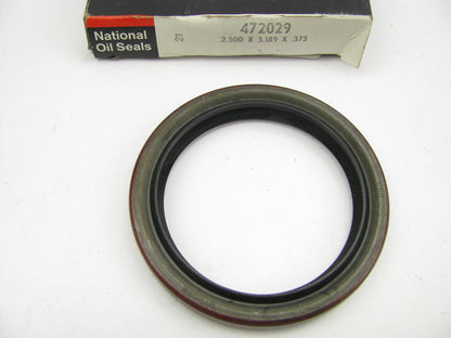 National 472029 Oil Seal - 3.189'' OD X 2.500'' ID X 0.375'' Wide