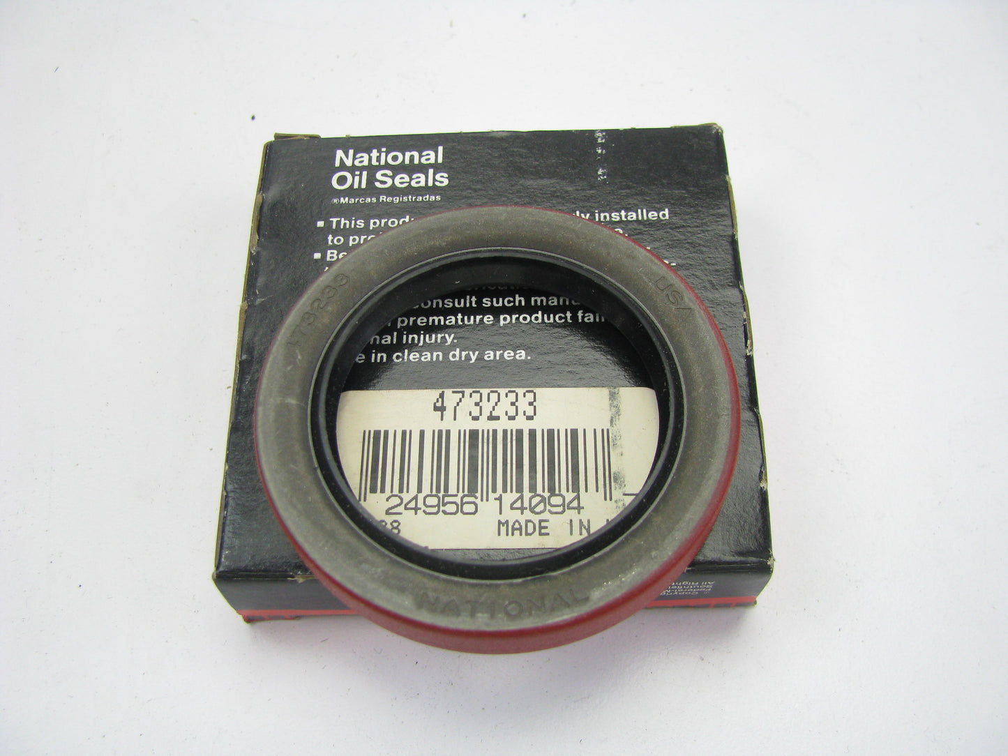 National 473233 Multi Purpose Oil Seal - 2.374'' OD X 1.687'' ID X 0.312'' W