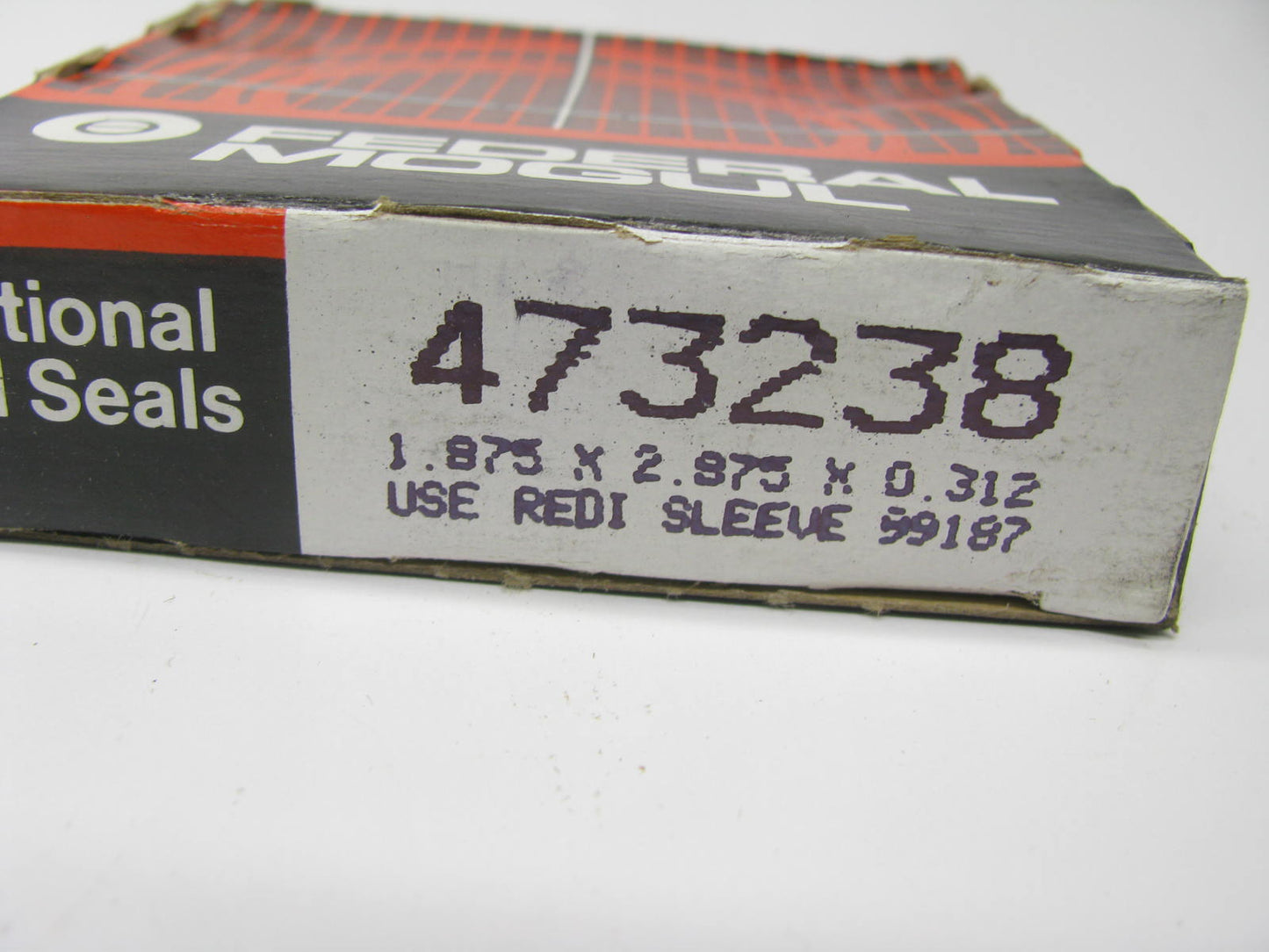 (2) National 473238 Oil Seal - 1.875'' ID X 2.879'' OD X .312'' WIDTH