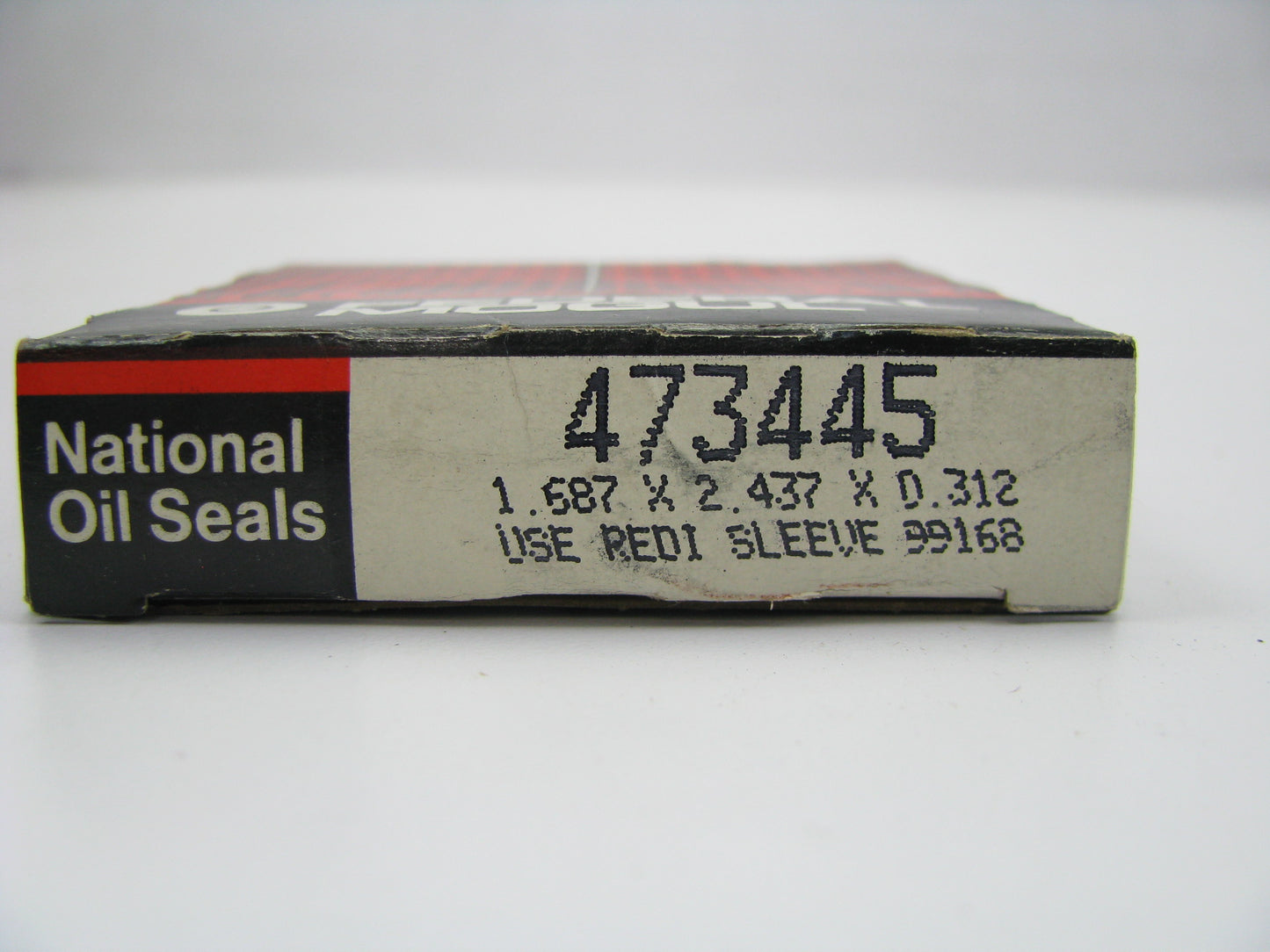 National 473445 Oil Seal - 2.441'' OD X 1.687'' ID X 0.312'' Wide