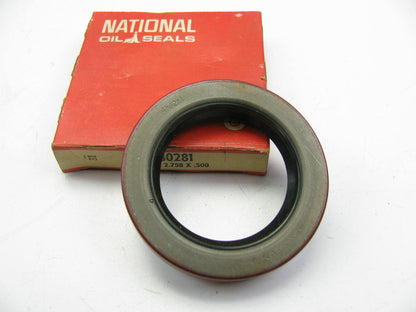 National 480281 Oil Seal - 2.758'' OD X 1.812'' ID X 0.500'' Wide