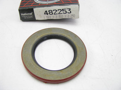 National 482253 REAR Wheel Seal - 1.593 X 2.502 X 0.250