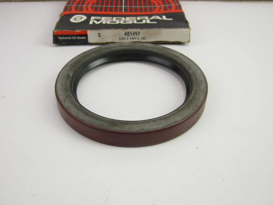 National 485497 Wheel Oil Seal - Rear 4.874'' OD X 3.625'' ID X 0.585'' Wide