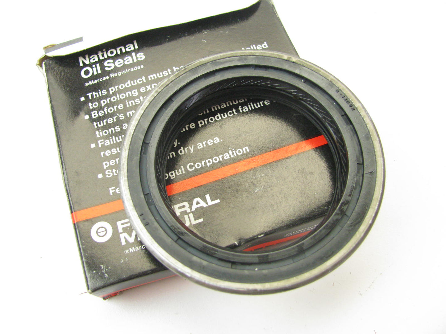 National 4874-N Oil Seal - 3.555'' OD X 2.748'' ID X 0.591'' Wide