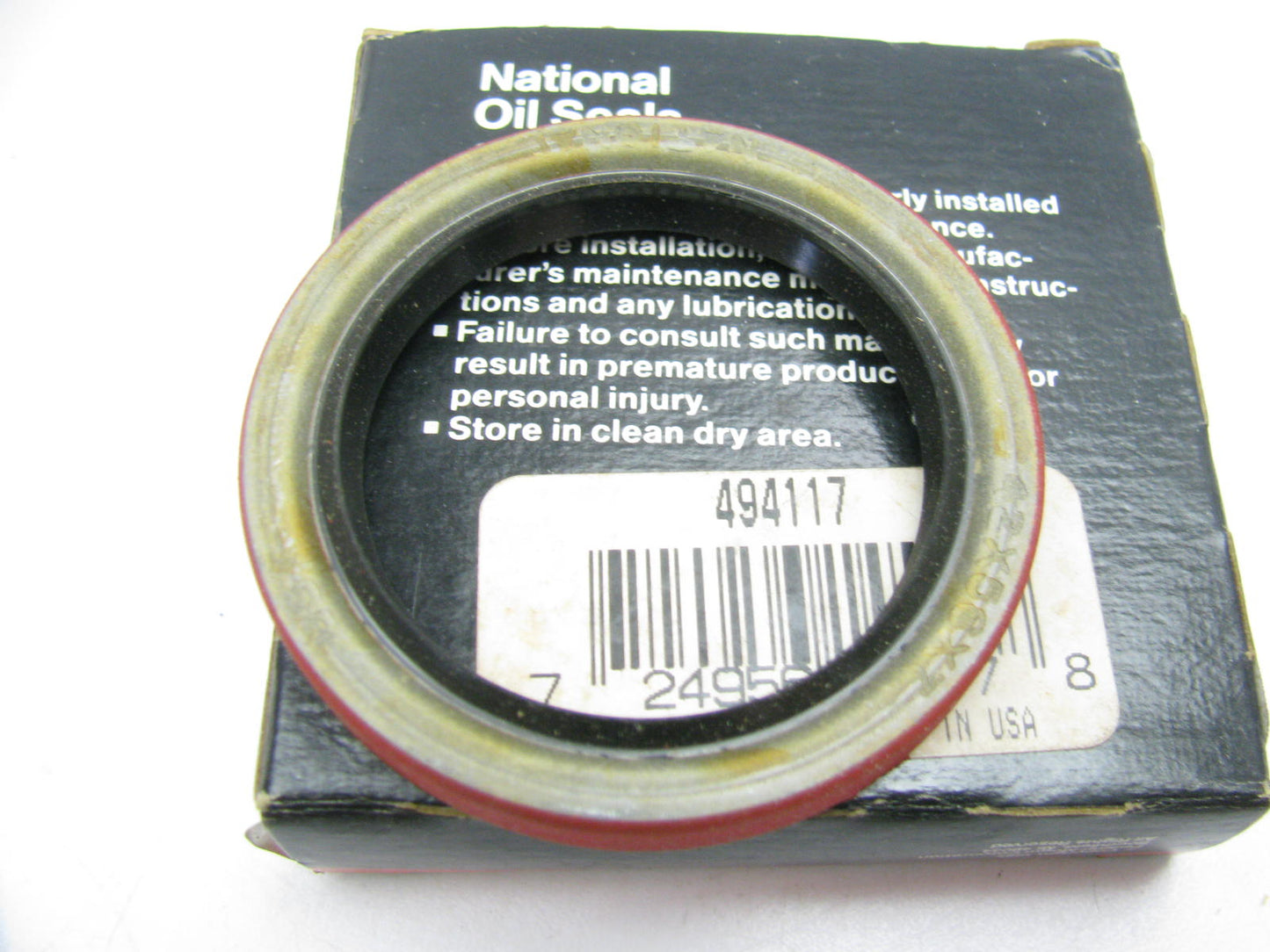 National 494117 Rear Inner Wheel Seal 1979-83 Prelude 1980-83 Civic 82-85 Accord