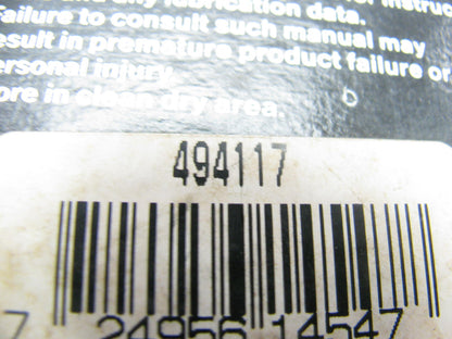 National 494117 Rear Inner Wheel Seal 1979-83 Prelude 1980-83 Civic 82-85 Accord