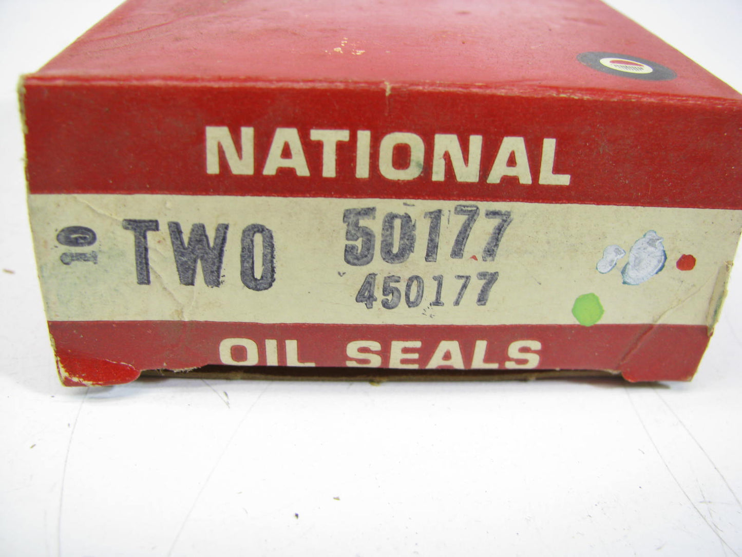 (2) National 50177 Oil Seal - 2.110'' OD X 1.250'' ID X 0.468'' Wide