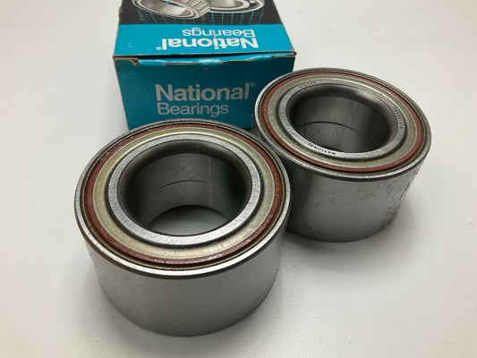 (2) National 510003 Wheel Bearing - Front / Rear