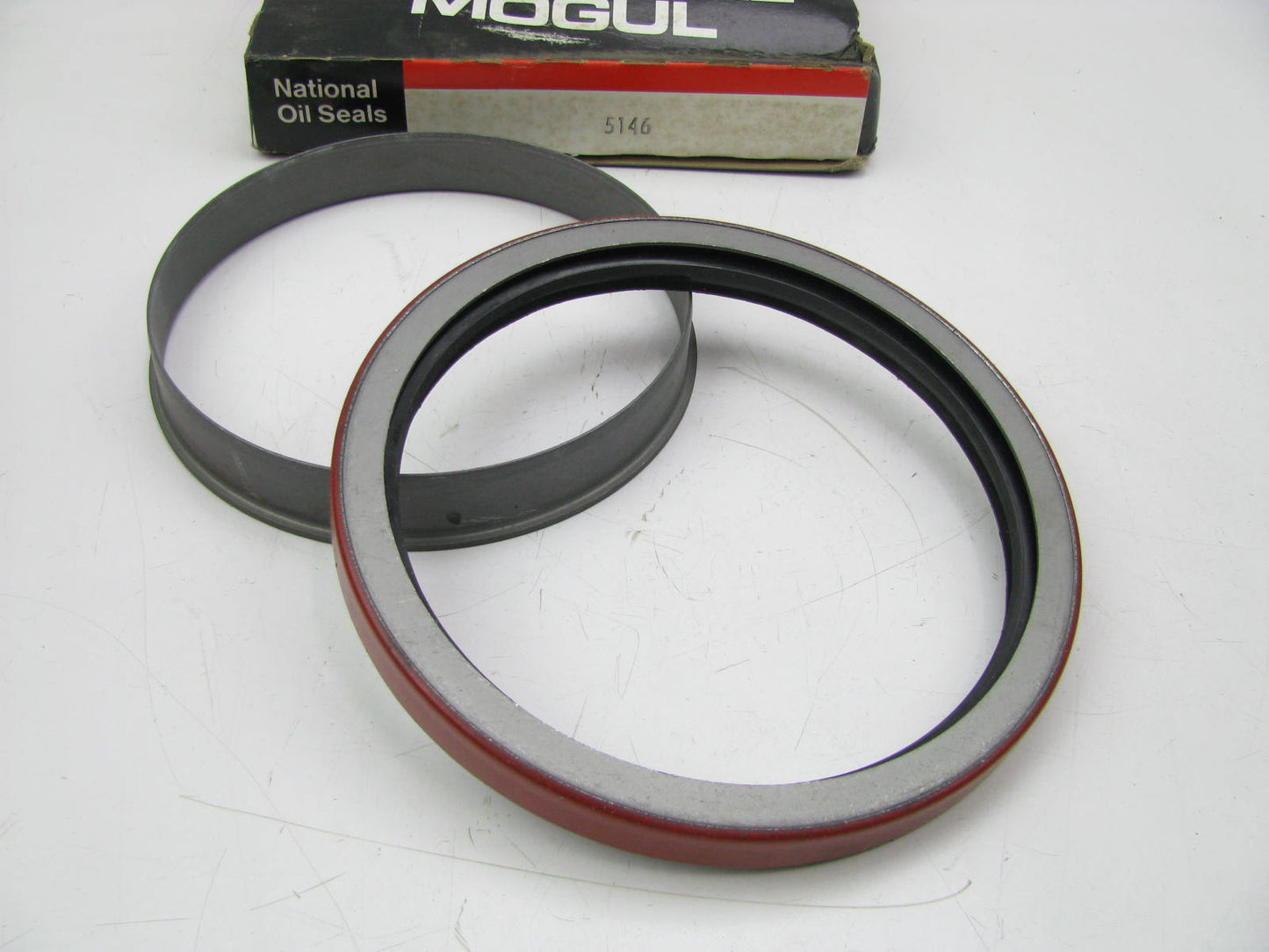 National 5146 Wheel Seal & Wear Ring Kit - 6.631'' OD X 5.625'' ID X 0.625'' Wide