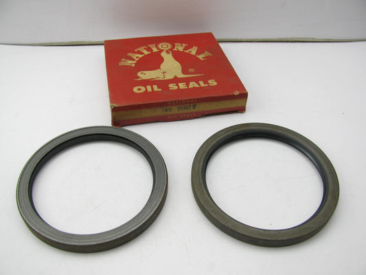 National 55107S Oil Seal - 7.008'' OD X 5.750'' ID X 0.562'' Wide - 2/Pack