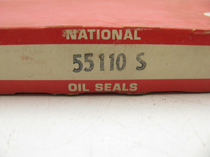 National 55110 S Wheel Seal - 7.881'' OD X 6.375'' ID X 0.750'' Wide