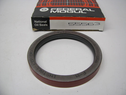 National 55563 Oil Seal - 4.008'' OD X 3.250'' ID X 0.468'' Wide