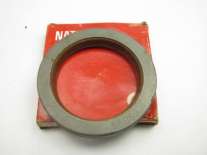 National 55858 Oil Seal - 4.761'' OD X 3.438'' ID X 0.438'' 34383 455858