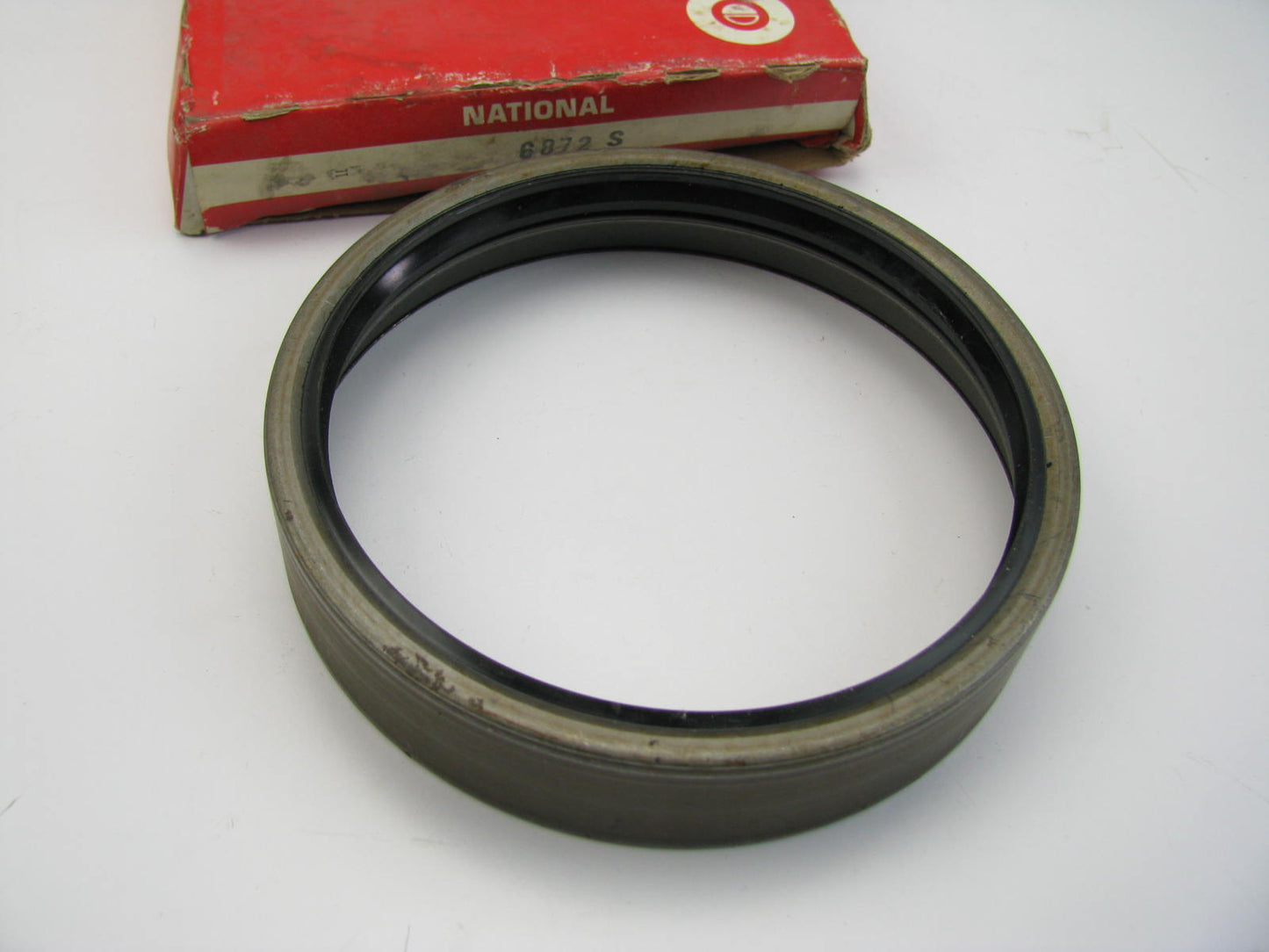 National 6872S Wheel Seal 6.316'' OD X 5.500'' ID X 1.250'' Wide HD Trucks