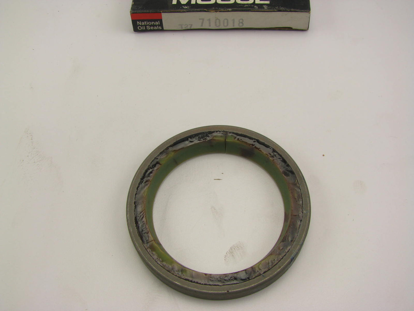 National 710018 Oil Seal - 3.255'' OD X 2.500'' ID X 0.375'' Wide